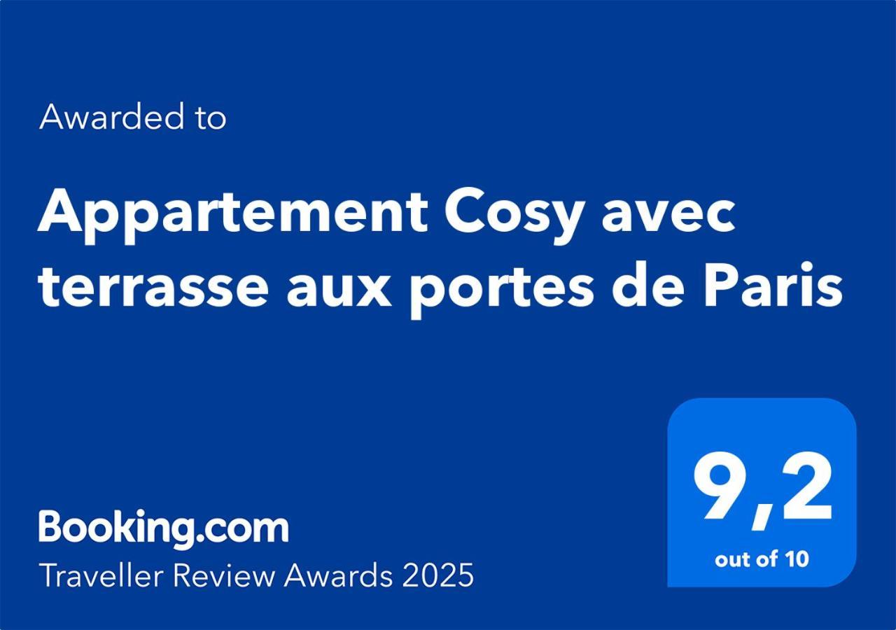 Appartement Cosy Avec Terrasse Aux Portes De Paris Villejuif Exterior photo